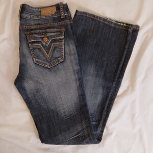Size 5 Vigoss Jeans Pocket Flap Boot Cut 32x32
